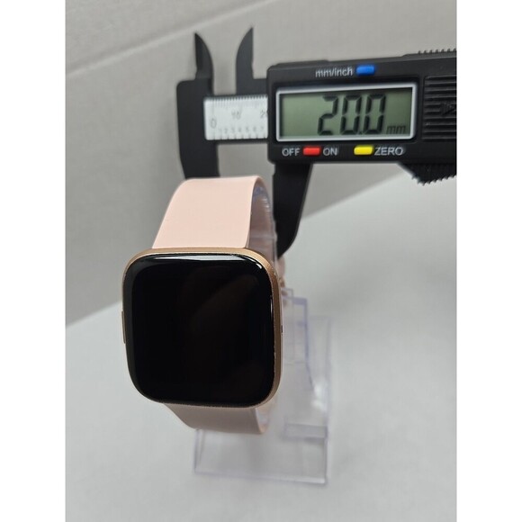 Fitbit Versa 2 Smartwatch Rose Gold 40mm Alexa WR50 Always On Display No Charger - Picture 6 of 10